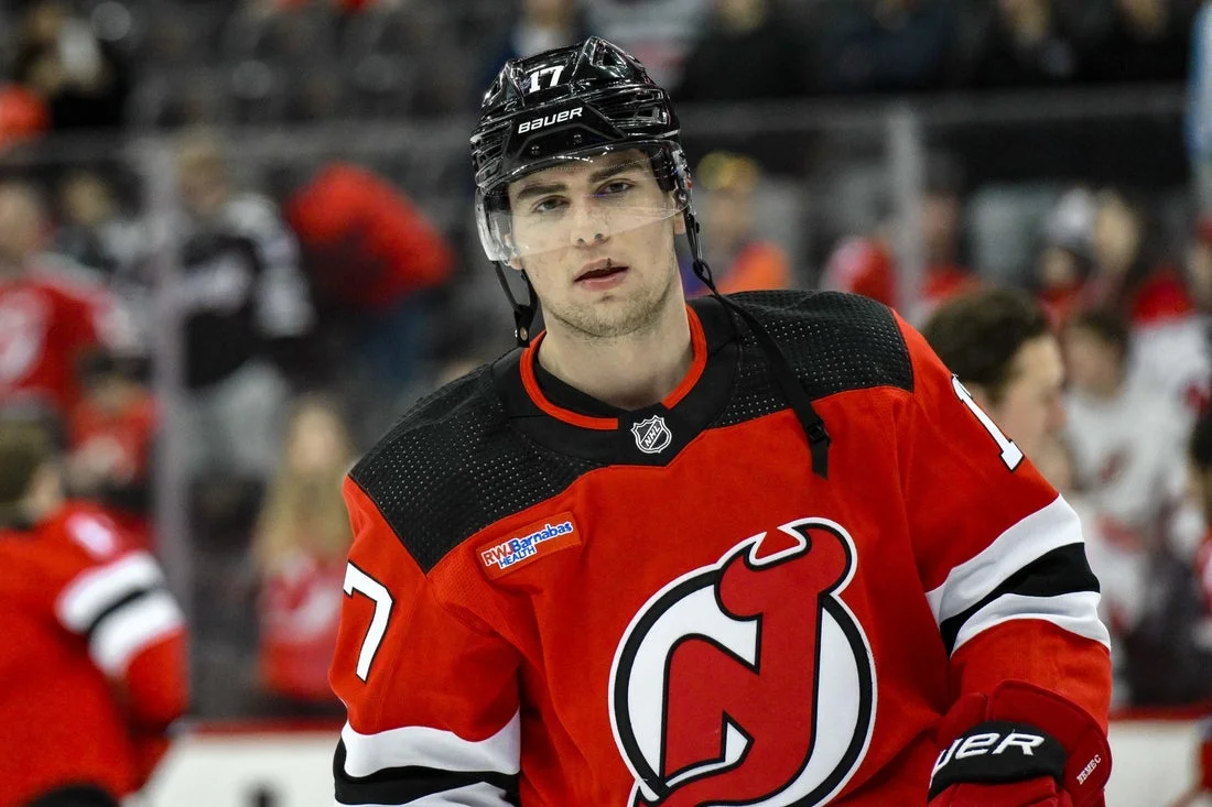 Simon Nemec Joins Flames After Trade from Devils in Multi-Pick Deal