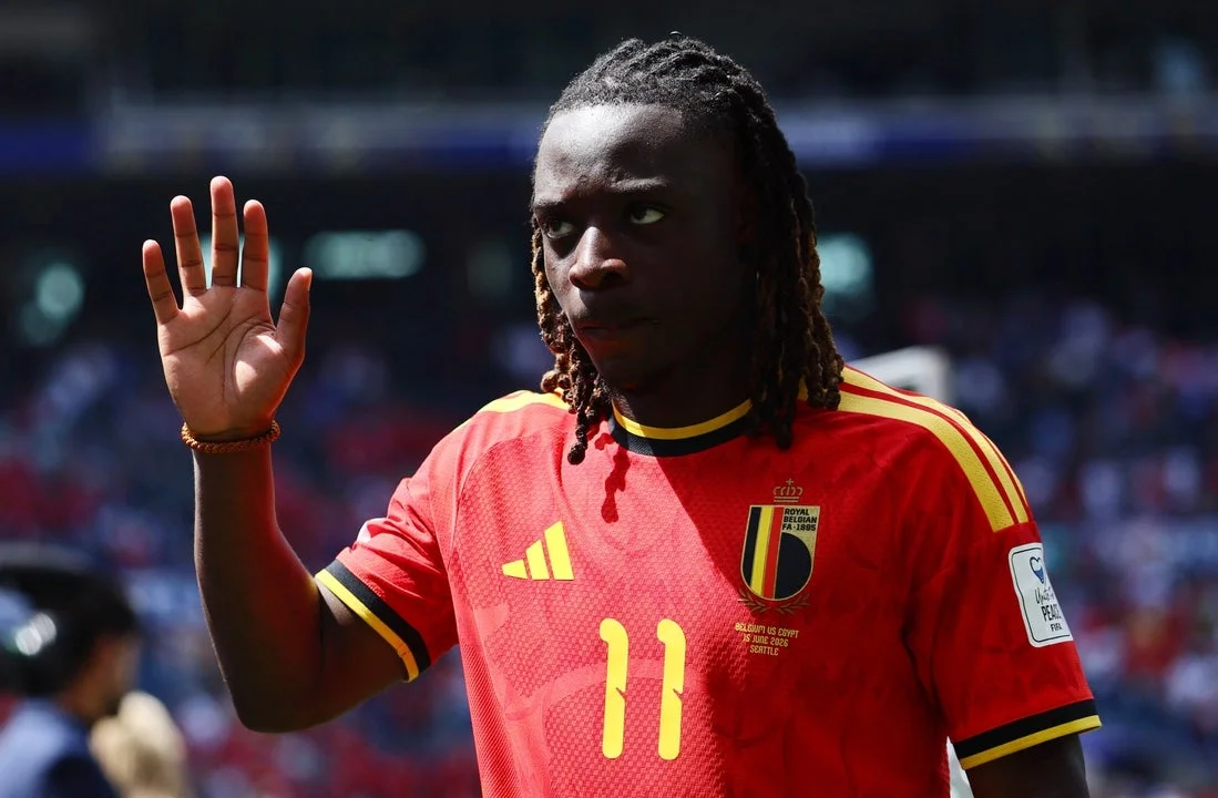 Jeremy Doku Returns to Belgium Squad After Birth of Son