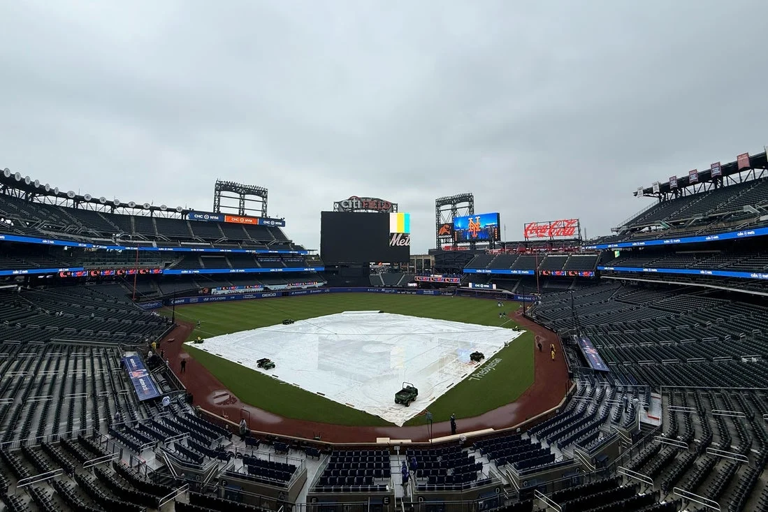 Mets-Cubs Series Update: Rain Postpones Opener, Doubleheader Set for Wednesday