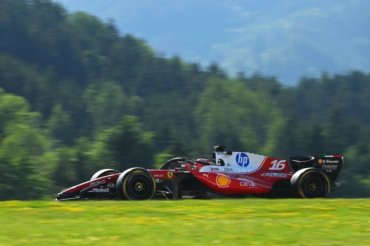 Ferrari Faces Challenges After Disappointing Practice at Austrian Grand Prix