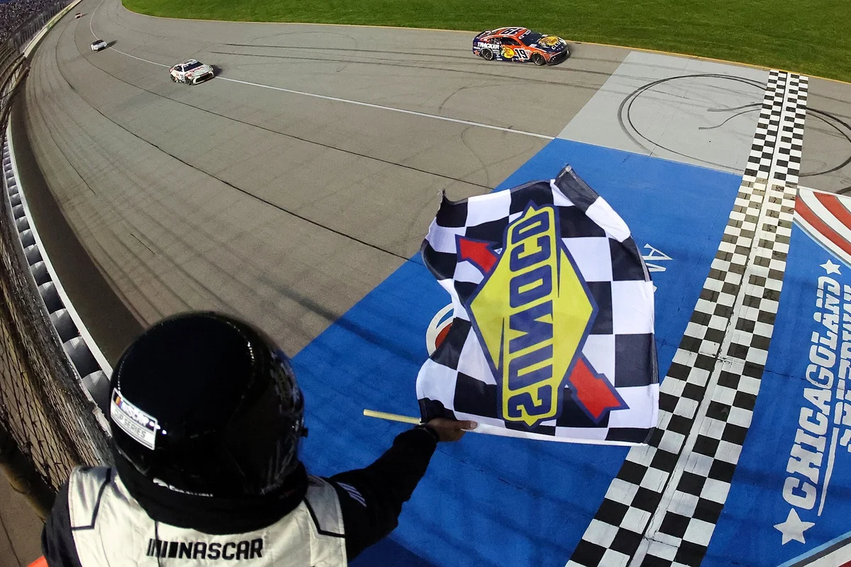 Chase Briscoe Leads Joe Gibbs Racing to 1-2-3 Victory at Chicagoland Speedway