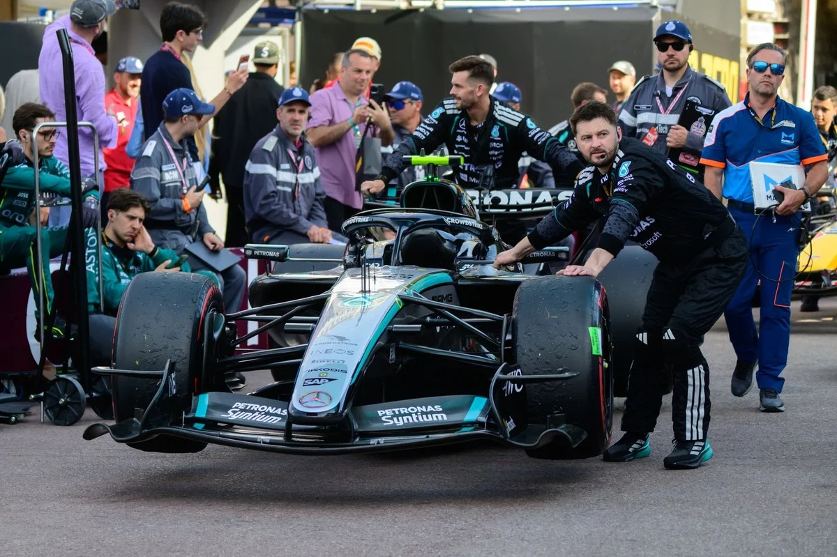 Mercedes Engages Fans at Goodwood Festival with Interactive F1 Pit Stop Challenge