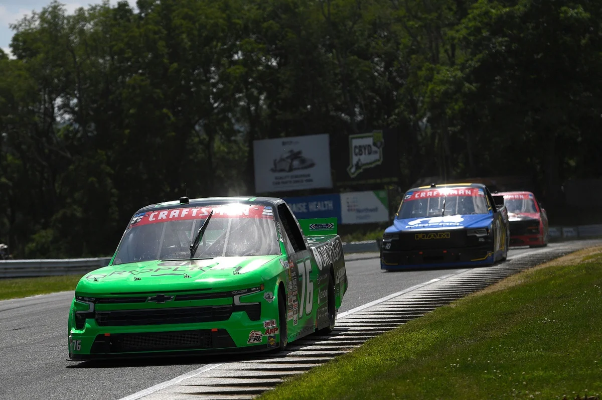 Louis Foster Debuts in NASCAR Truck Series with Thrilling Performance at Lime Rock Park