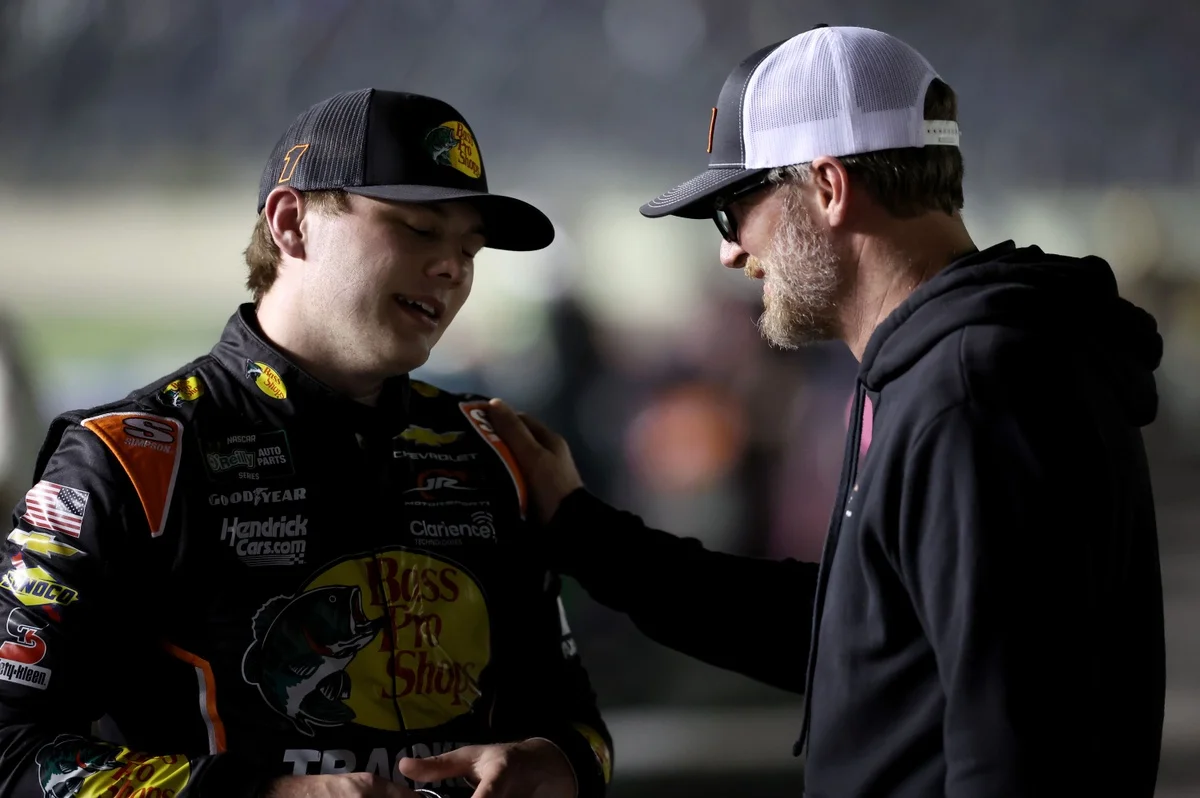 Dale Earnhardt Jr. Shares Key Advice for Young NASCAR Drivers Carson Kvapil and Rajah Caruth