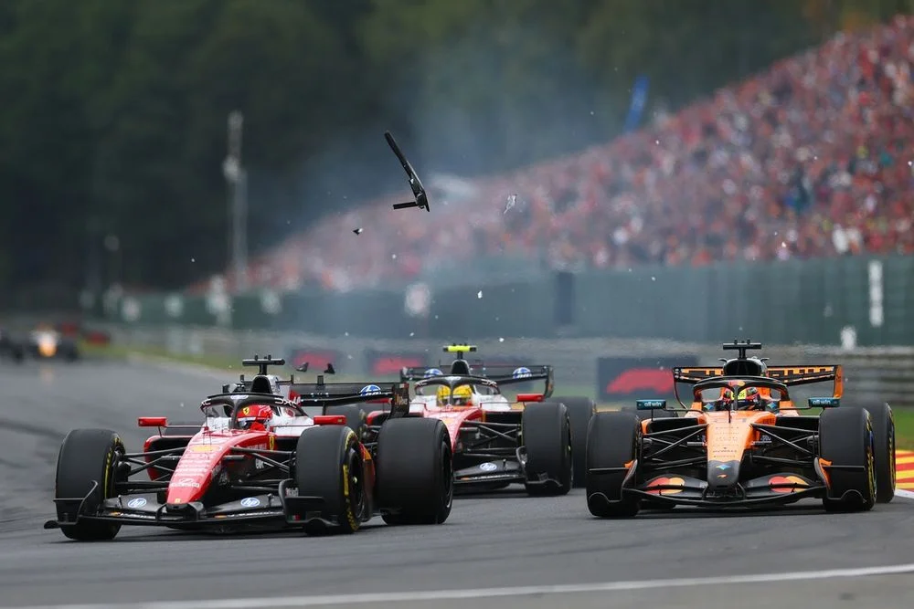 Charles Leclerc, Ferrari, Oscar Piastri, McLaren