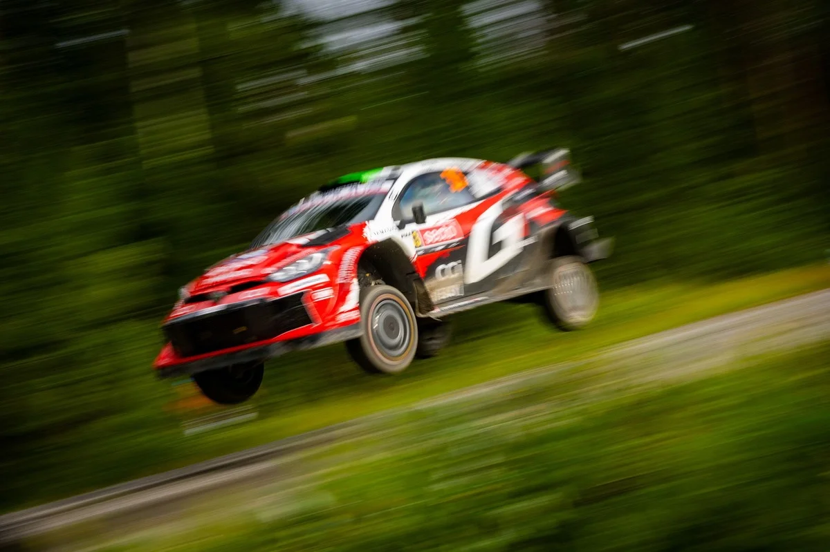 Elfyn Evans Faces Setback at Rally Finland, Handing Lead to Sébastien Ogier