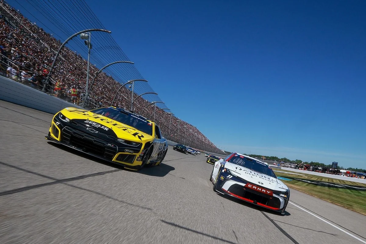 Joe Gibbs Racing Teams Up with Spire Motorsports to Enhance NASCAR Performance Through Data Analytics