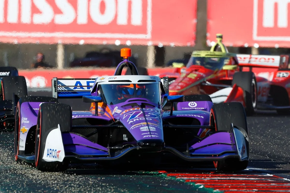 Rinus VeeKay Achieves Milestone Top 10 Finish in IndyCar Championship