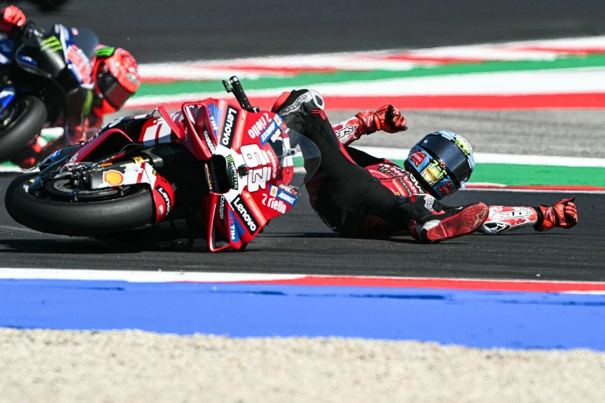 Francesco Bagnaia Voices Concerns Over Ducati Performance Disparities at Misano GP